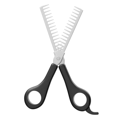 Hair Scissors  3D Icon