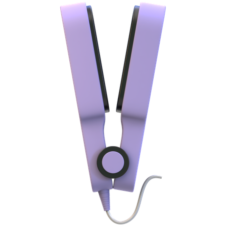 Hair Straightener  3D Icon