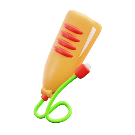 Hair Straightener  3D Icon