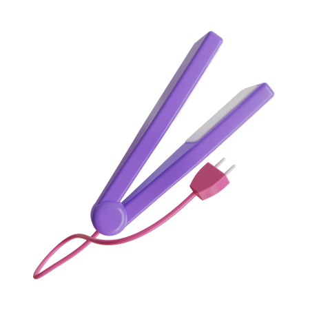 Hair Straightener  3D Icon