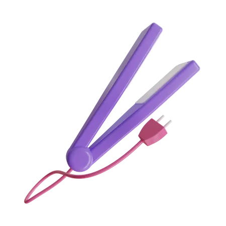 Hair Straightener  3D Icon