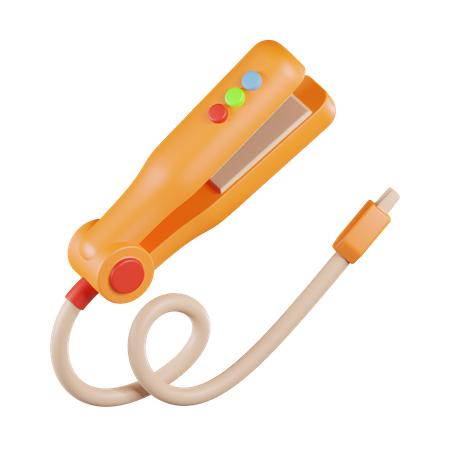 Hair Straightener  3D Icon