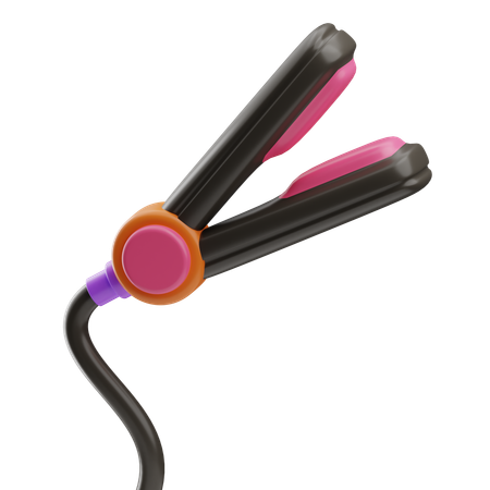 Hair Straightener  3D Icon