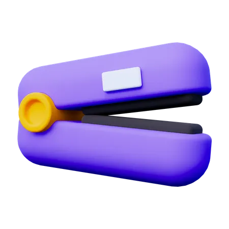 Hair Straightener  3D Icon