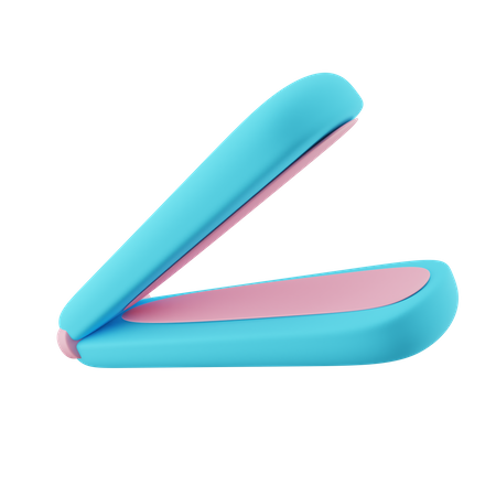 Hair Straightener  3D Icon