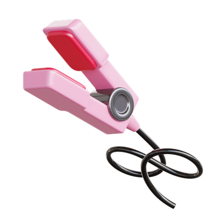 Hair Straightener  3D Icon