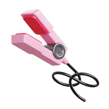 Hair Straightener  3D Icon