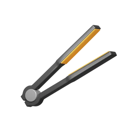 Hair Straightener  3D Icon