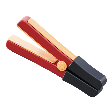 Hair Straightener  3D Icon