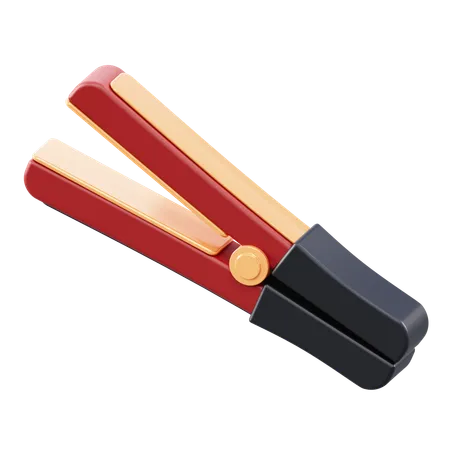 Hair Straightener  3D Icon