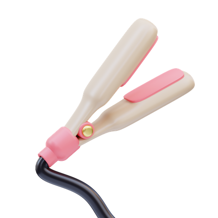 Hair Straightener  3D Icon