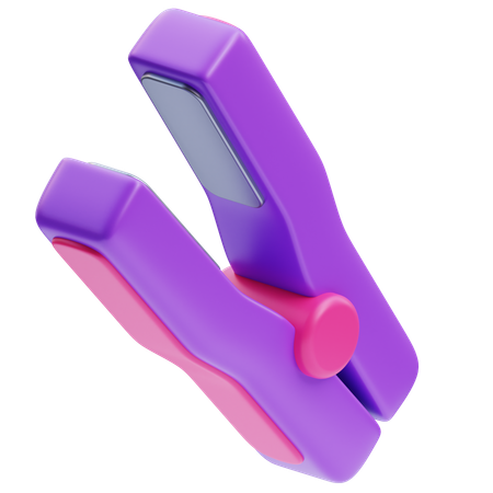 Hair Straightener  3D Icon