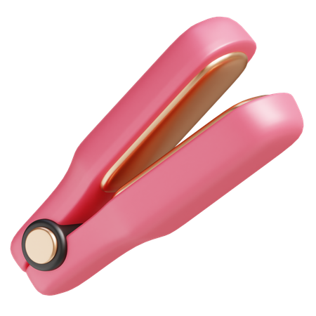 Hair Straightener  3D Icon