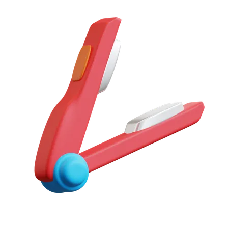 Hair Straightener  3D Icon