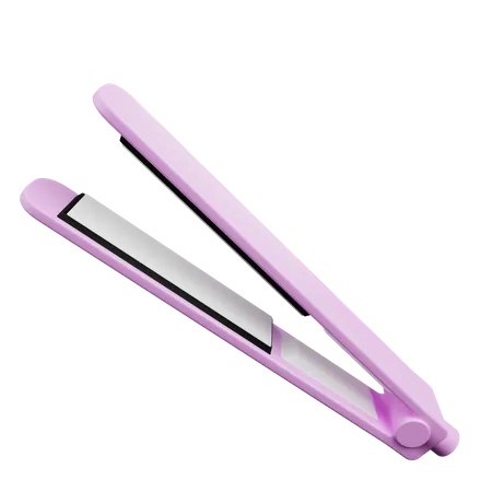 Hair straightener  3D Illustration