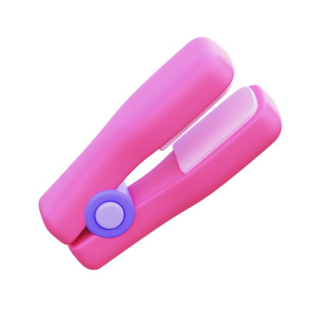 Hair Straightner  3D Icon