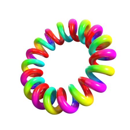 Hair Tie  3D Icon