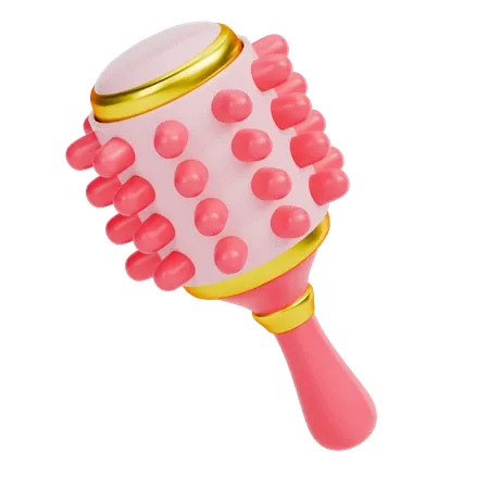 Hairbrush  3D Icon