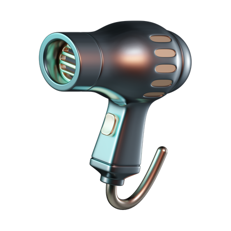 Hairdryer  3D Icon