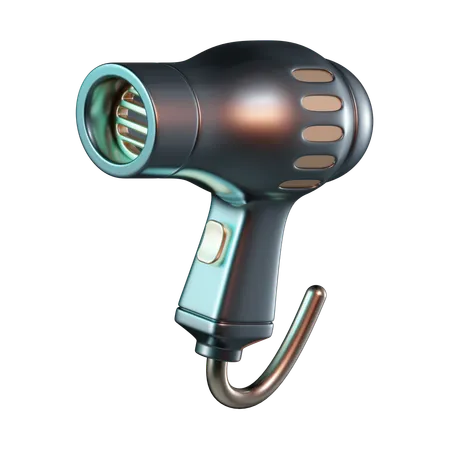 Hairdryer  3D Icon