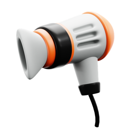 Hairdryer  3D Icon