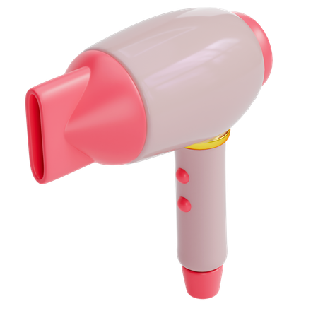 Hairdryer  3D Icon