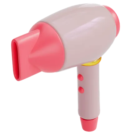 Hairdryer  3D Icon