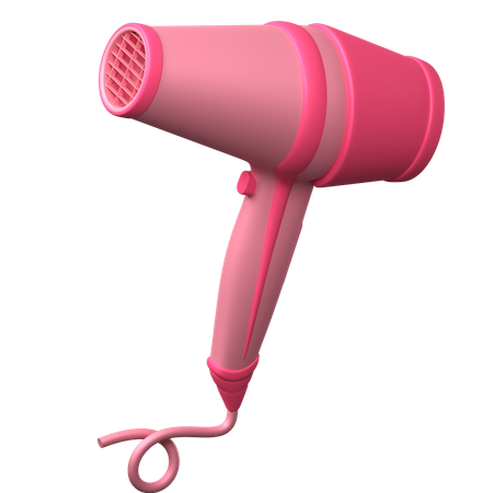 Hairdryer  3D Icon