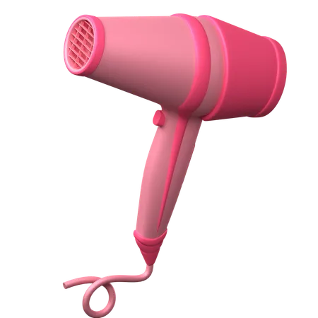 Hairdryer  3D Icon