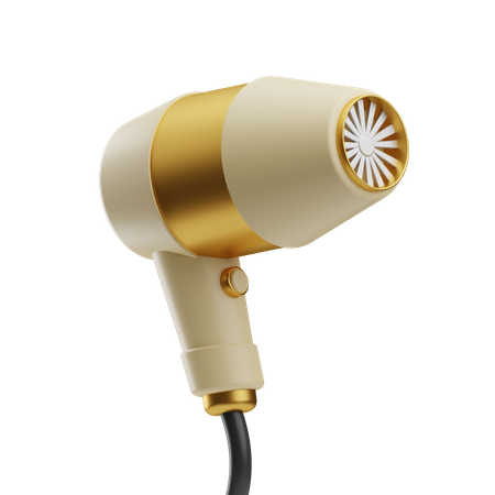 Hairdryer  3D Icon