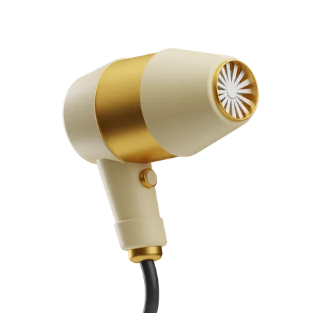 Hairdryer  3D Icon