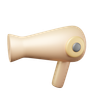 3d hairdryer emoji