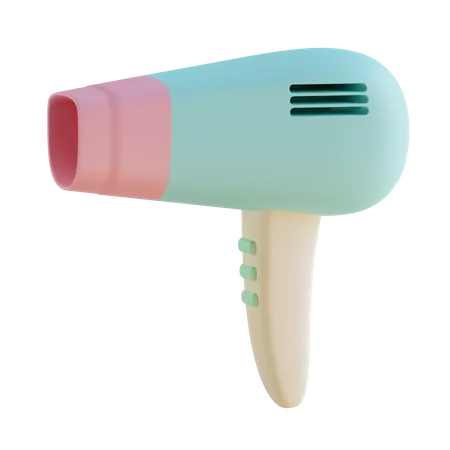 Hairdyer  3D Icon