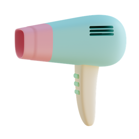 Hairdyer  3D Icon
