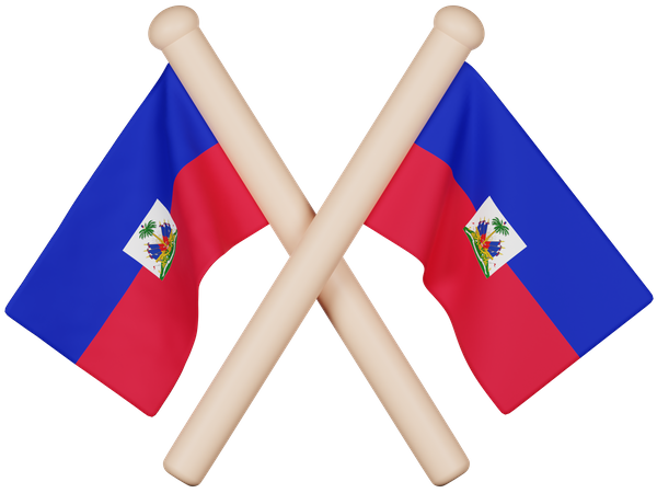 Haiti Flag  3D Icon