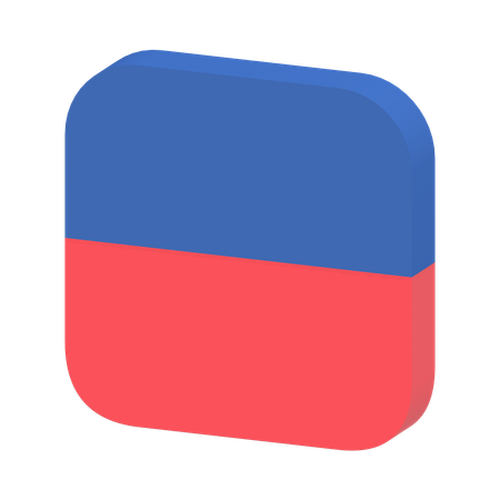 Haiti Flag  3D Icon