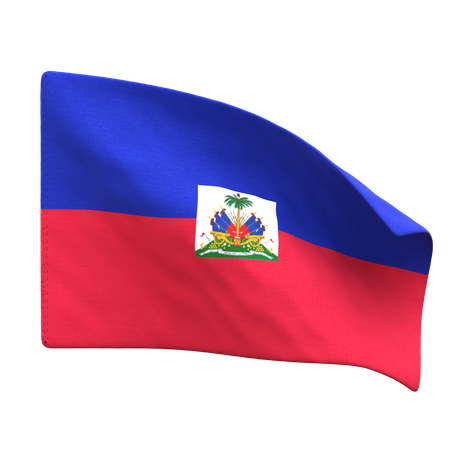 Haiti Flag  3D Icon
