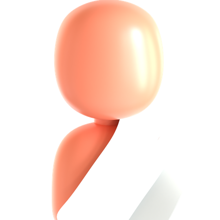 Hajj Man  3D Icon