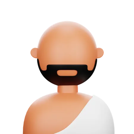 Hajj Man  3D Icon