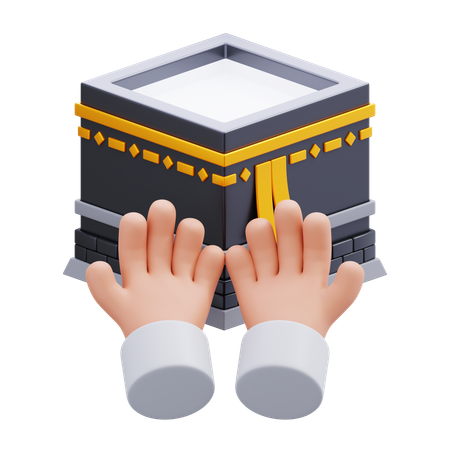 Hajj Pray  3D Icon