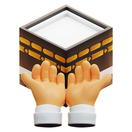 HAJJ PRAY  3D Icon