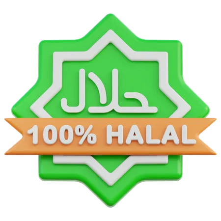 Halal  3D Icon