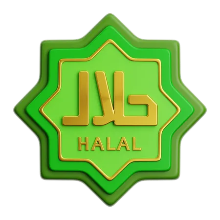 Halal  3D Icon