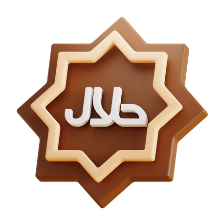 Halal  3D Icon