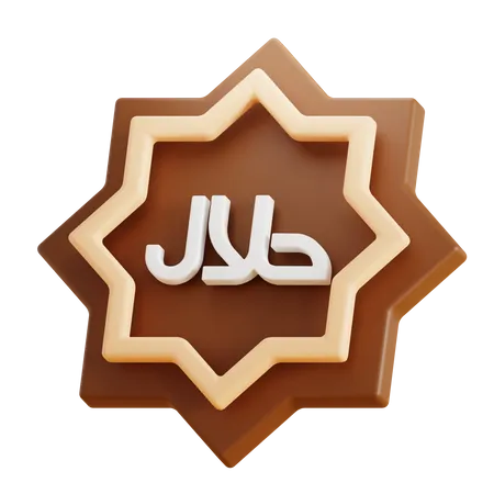 Halal  3D Icon