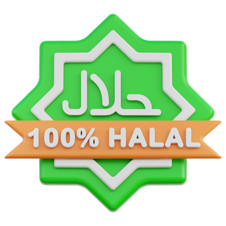 Halal  3D Icon