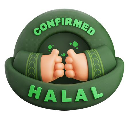 Halal  3D Icon