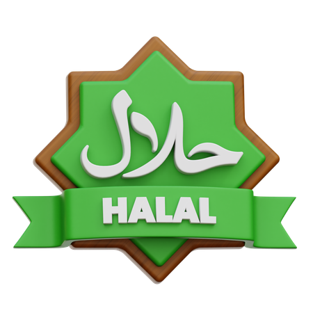 Halal  3D Icon