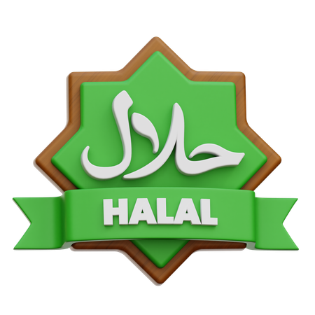 Halal  3D Icon