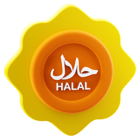 Halal  3D Icon